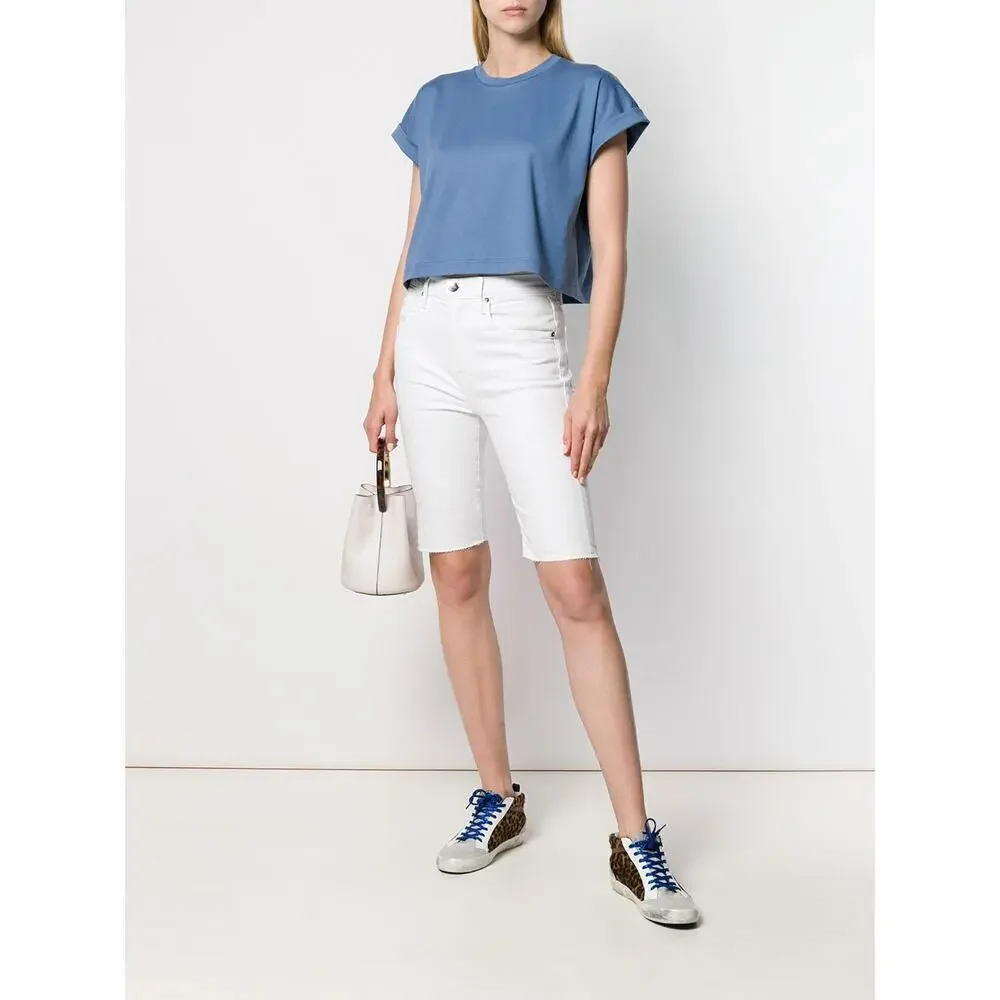 FRAME Women's Blanc Le Vintage Bermuda Shorts Size 26 NWT